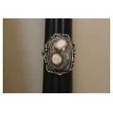 Stone and Sterling Ring