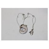 A Sterling Necklace and Pendant