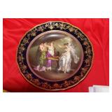 An Important Meissen Cobalt Blue Cabinet Plate