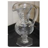 Decorative Lead Crystal Pitcher