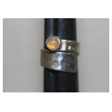 Sterling and Stone Ring