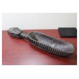 An Antique African Wooden Waterspoon