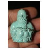Rare Chinese Turquoise Small Sage