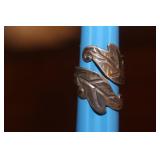 Sterling Leaf Form Ring