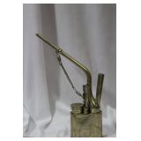 A Chinese Silverplated Waterpipe