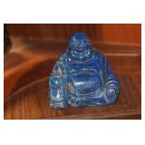Chinese Lapis Lazuli Gemstone Buddha