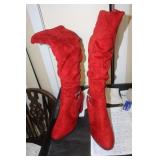 Pair of Red Boots