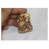 Vintage Japanese Resin Okimono