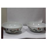 A Pair of Chinese Ducai Bowls?