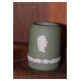 England Jasperware Candle Holder