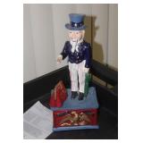 Cast Iron Uncle Sam Bank