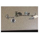 Sterling Charms Bracelet