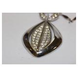 A Trafari Pendant and Necklace