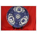 A Blue and White Japanese Charger/Plate