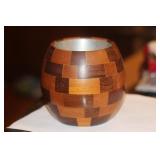 Wood Container with Tin Insert