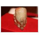 Money Small Soap Stone Toothpick Holder