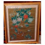 Antique Chinese Pastel on Silk