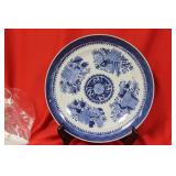 A Blue and White Export Plate