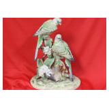 A Parakeet on Stand by Andrea