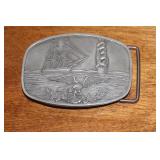Pewter Eagle Belt Buckle