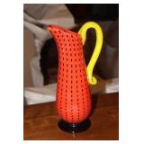 Art Glass Pitcher by Andrew Magdanz