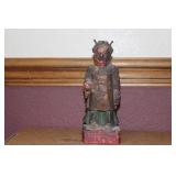 An Antique Chinese Wooden Statue