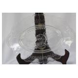 Bicentennial Oval Glass Plate