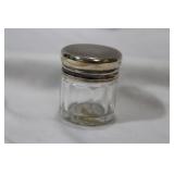 A Small Container with Sterling Top