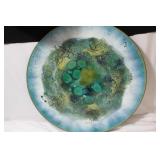 An Enamel Charger on Copper