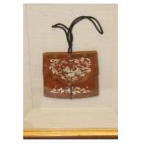 Framed Chinese Silk Purse
