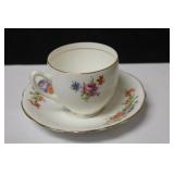 Clarence Bone China Cup and Saucer