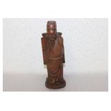 A Vintage Wooden Chinese Figure