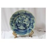 An Antique Chinese Blue And White Plate