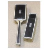 Lot of 2 Art Deco Period Brushes