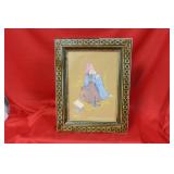 A Hand Painted Islamic? Figurine