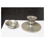 Lot of Two Denmark Pewters