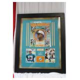 A Framed Game Day Poster