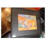 Signed Ernest Listig Watercolour