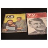 Lot of Two Vintage TV Guides