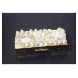 A Shell Metal Trinket Box