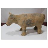 An Antique Chinese Earthenware Cow
