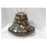 A Stain Glass Candle Holder