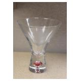 Decorative Art Glass Cup