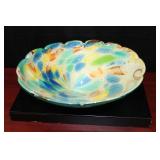 A Vintage Artglass Bowl