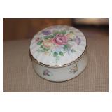Floral Ceramic Music Box