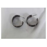 Pair of Sterling Earrings