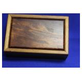 A Wooden Advertising Box