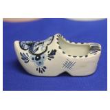A Delft Ceramic Shoe Ashtray