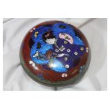 An Antique Japanese Cloisonne Box
