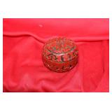 A Cinnabar Trinket Box